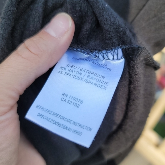 HELMUT LANG Bateau Neckline Long Sleeve Top in Black, sz Small - Picture 6 of 14